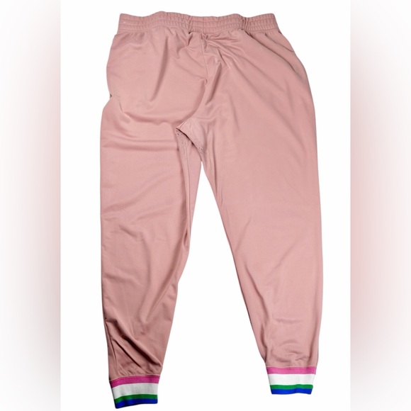 Nike Women’s Track Joggers Dusty Rose Pink w/ Stripe Cuffs – Size XL - Picture 5 of 14